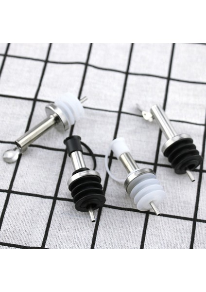 Siyah Stil 1 Adet Çok Işlevli Şarap Dökücü Paslanmaz Çelik Şarap Tıpa Zeytin Pourer Dağıtıcı Şişe Ağız Tıpa ile Mutfak Aletleri Hediyeler (Yurt Dışından) indirimleri