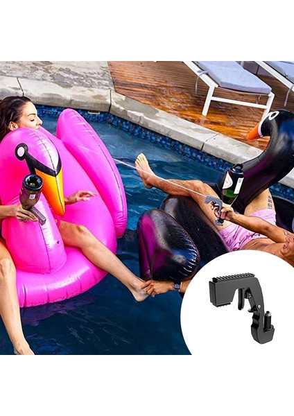 C Stili Şampanya Şarap Püskürtücü Fışkırtma Tabancası Şişe Bira Vakum Tıpa Ateşi Içme Itici Besleme Partisi Club Bar Oyun Mutfak Makinesi (Yurt Dışından) modelleri