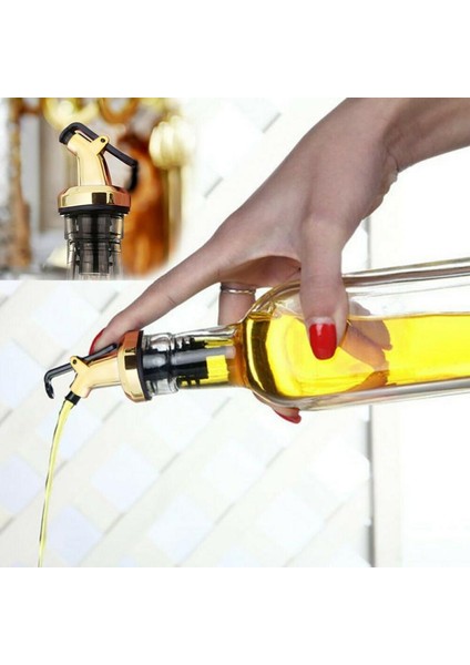 1 Adet Tarzı Şişe Tıpası Sızdırmaz Şarap Şişesi Mutfak Bar Aletleri Gadget Tıpa Kapağı Şarap Akıtıcı Dağıtıcı Zeytinyağı Püskürtücü Dökücü Bacalı (Yurt Dışından) modelleri