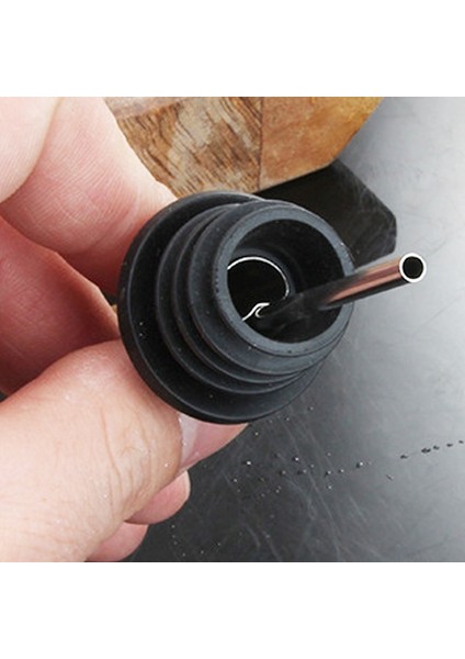 3 Beyaz Stil 2-Tainless Çelik Hızlı Dökücü Likör Şişesi Dökücüler ve Sirke Konik Tapalı Emzik Yaklaşık "şişe Ağzına Uygun (Yurt Dışından) fırsatları