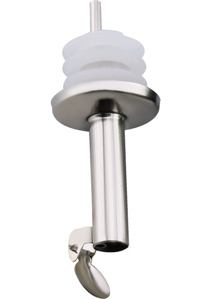 Beyaz Otomatik Kapak Stili Şarap Dökücü Viski Likör Paslanmaz Çelik Yağ Şarap Şişesi Dökücü Kapağı Bacalı Stoper Ağız Dağıtıcı Barmen Mutfak Bar Aletleri (Yurt Dışından)