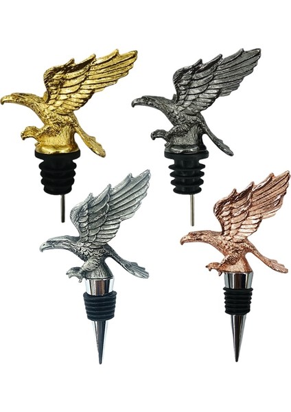 Altın Tarzı Yeni Stil Yaratıcı Kartal Şekli Şarap Ağız Metal Biyonik Sanat Hayvan Şişe Tıpası Bar Aracı Festivali Hediye Dekorasyon (Yurt Dışından) fiyatları