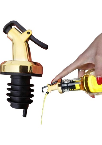 3 Adet Gümüş Stil Şişe Kapakları Sızdırmaz Şarap Dispenseri Aksesuarları Mutfak Aleti Yağ Şişesi Kapağı Şarap Alkol Dispenseri Şişesi Sıçrama Önleyici Yağ (Yurt Dışından) indirimleri