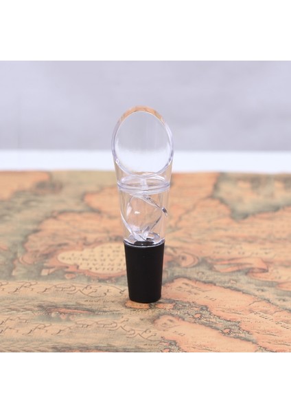 Mini Kırmızı Şarap Havalandırıcı Hızlı 360 Derece Dönen Şarap Dökücü Dekantör Kapağı Şişeler Bar Aksesuarı Için (Yurt Dışından) fırsatları