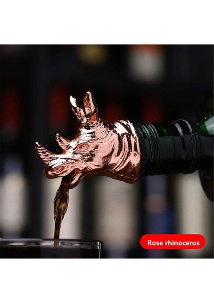 Boğa Kafa Stili Yeniden Kullanılabilir Çinko Alaşımlı Mühürlü Şarap Tıpa 3D Hayvan Geyik Kafası Plastik Dökücü Bacalı Şişe Tıpaları Şampanya Barı Araçları Parti Hediyeleri (Yurt Dışından) fırsatları