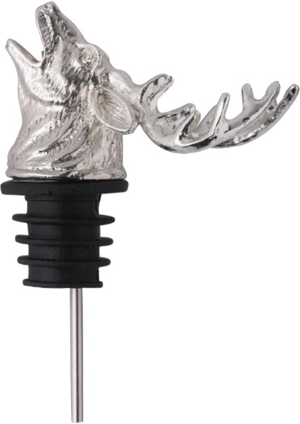 Bubalus Tarzı Hayvan Başı-Şarap Dökücü Bacalı, Bar Aletleri Geyik Için Şarap Şişesi Tıpası (Yurt Dışından) fırsatları