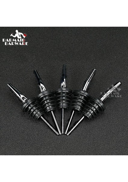 4 Adet Siyah Stil Et Şarap Şişesi Dökücü Durdurucu Paslanmaz Çelik Çeşitli Şarap Likörü Spirit Dökücü Serbest Akış Bacalı Durdurucu Bar Aksesuarı (Yurt Dışından) indirimleri