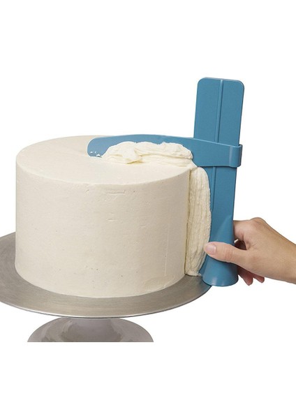 Pembe Tarzı 1 Adet Kek Kazıyıcı Pürüzsüz Set Ayarlanabilir Fondan Spatula Krem Kenar Kek Dekorasyon Araçları Dıy Bakeware Mutfak Aksesuarları (Yurt Dışından) fırsatları