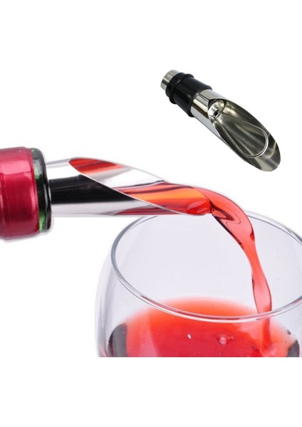2 Adet Tarzı Pcs Nitelikli Pratiklik Likör Spirit Dökücü Akış Şarap Şişesi Dökme Bacalı Stoper Paslanmaz Çelik Kapaklı Kırmızı Şarap Stoperi (Yurt Dışından) fiyatları