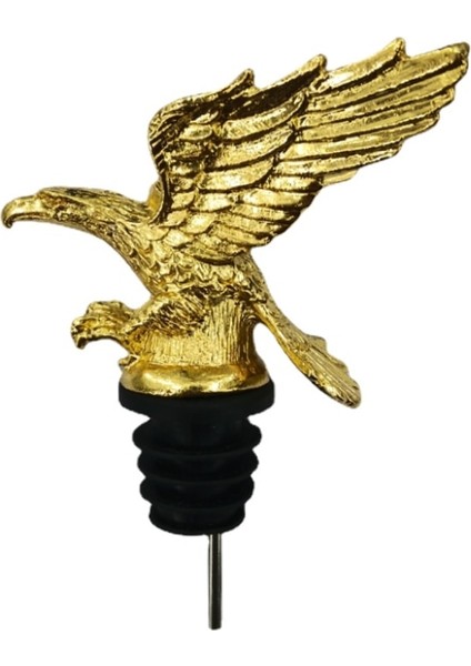 Bronz Tarzı Yeni Stil Yaratıcı Kartal Şekli Şarap Ağız Metal Biyonik Sanat Hayvan Şişe Tıpası Bar Aracı Festivali Hediye Dekorasyon (Yurt Dışından) fırsatları