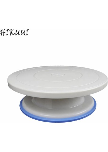 27CM Plastik Kek Döner Tabla Döner Pasta Dekorasyon Döner Tabla Kaymaz Yuvarlak Kek Standı Kek Döner Tabla (Yurt Dışından) fiyatları