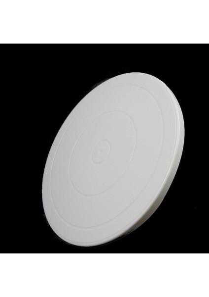 27CM Plastik Kek Döner Tabla Döner Pasta Dekorasyon Döner Tabla Kaymaz Yuvarlak Kek Standı Kek Döner Tabla (Yurt Dışından) fırsatları