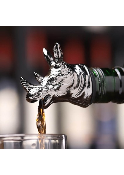 Leopar Altın Stili Paslanmaz Çelik Claourer Barmen Şarap Aksesuarları Bar Aksesuarları Kırmızı Şarap Akıtıcı Ev Bar Şarap Aksesuarları (Yurt Dışından) fiyatları