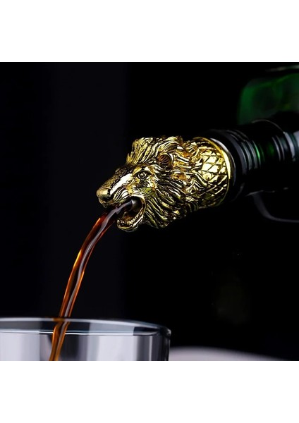 Leopar Altın Stili Paslanmaz Çelik Claourer Barmen Şarap Aksesuarları Bar Aksesuarları Kırmızı Şarap Akıtıcı Ev Bar Şarap Aksesuarları (Yurt Dışından) modelleri