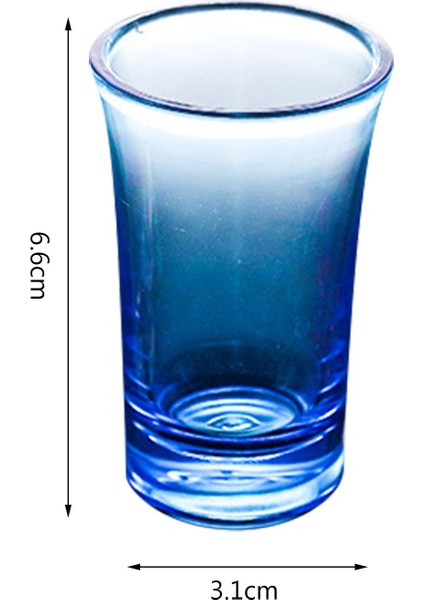 1 Adet Mavi Stil 6 Shot Cam Dispenseri ve Tutucu Şarap Viski Bira Dispenseri Raf Bar Aksesuarı Içme Partisi Oyunları Dispenser Içme Araçları (Yurt Dışından)