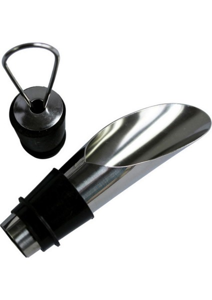 2 Adet Tarzı Pcs Nitelikli Pratiklik Likör Spirit Dökücü Akış Şarap Şişesi Dökme Bacalı Stoper Paslanmaz Çelik Kapaklı Kırmızı Şarap Stoperi (Yurt Dışından) fırsatları