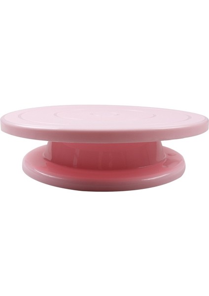 Pembe 1 Adet Tarzı 4 Renk 11 "döner Döner Plaka Dekorasyon Kek Döner Tabla Mutfak Teşhir Standı Kek Döner Plaka Dekor Standı Beyaz (Yurt Dışından)