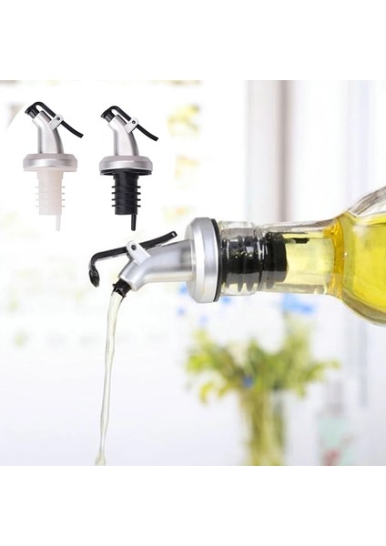 1 Adet Beyaz Stil Zeytinyağı Püskürtücü Likör Dispenseri Abs Kilidi Şarap Dökücüler Flip Top Içecek Şarap Stoperi Sızdırmaz Meme Mutfak Aletleri (Yurt Dışından) fiyatları