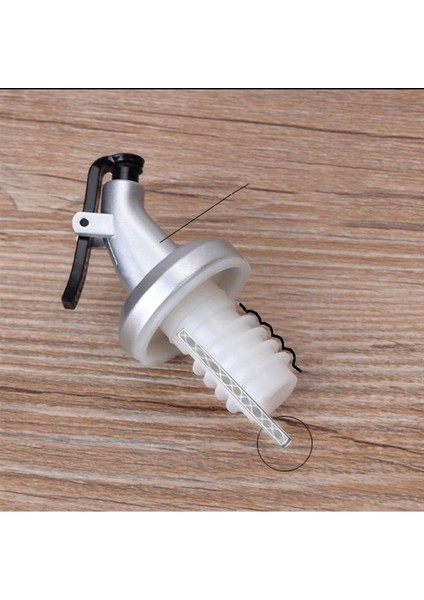 1 Adet Beyaz Stil Zeytinyağı Püskürtücü Likör Dispenseri Abs Kilidi Şarap Dökücüler Flip Top Içecek Şarap Stoperi Sızdırmaz Meme Mutfak Aletleri (Yurt Dışından) indirimleri