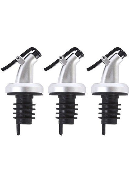 3pc Tarzı Şişe Tıpası Sızdırmaz Şarap Tıpa Şişe Kapağı Şarap Akıtıcı Ağızlık Tıpa Dağıtıcı Zeytinyağı Püskürtücü Mutfak Gereçleri (Yurt Dışından)