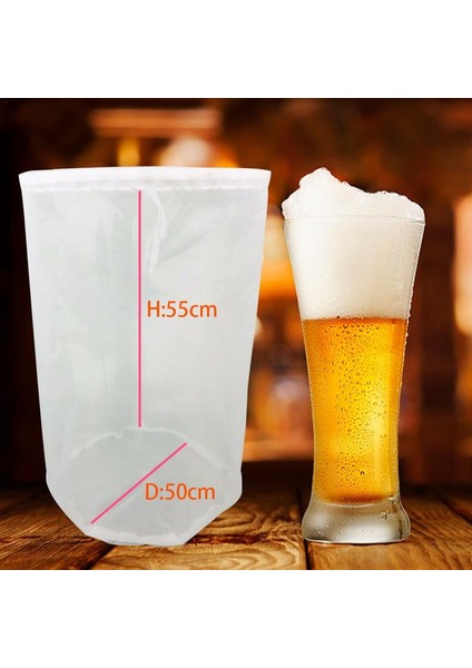 15X20CM Tarzı 8 Boyutları Örgü Naylon Süzgeç Filtre Torbası Naylon Örgü Net Gerilme Için Somun Süt Şerbetçiotu Çay Bira Ev Şarap Bira Yapımı Bar Araçları (Yurt Dışından)