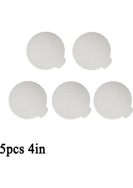 4in 5 Adet Tarzı Inç Yeniden Kullanılabilir Yuvarlak Mus Kek Panoları Ev Düğün Doğum Günü Partisi Için Plastik Kek Tabanı Cupcake Tatlı Tepsisi (Yurt Dışından) fiyatları