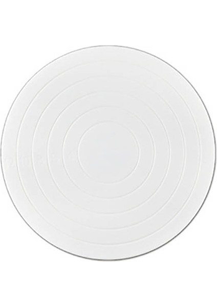 Beyaz Stil Döner Tabla Kek Tabağı Kaymaz Yuvarlak Çerez Standı Döner Masa Tatlı Dekorasyon Tavası Dıy Bisküvi Pişirme Araçları Mutfak Aletleri (Yurt Dışından)