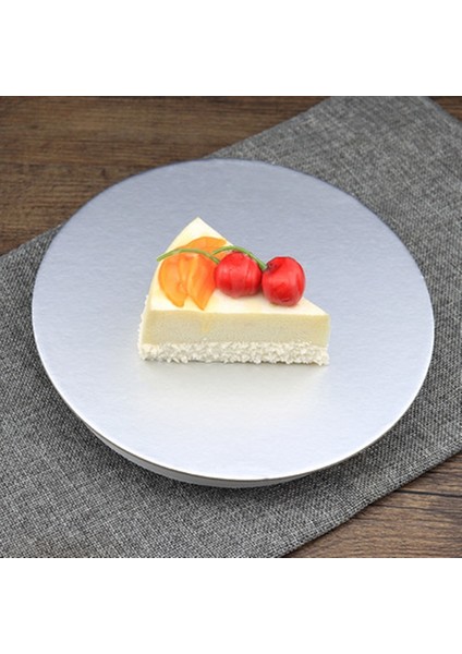 25 cm Tarzı Yuvarlak Kek Daire Karton Kek Varilleri Kek Taban Plakası Pano Döner Tabla Tiramisu Mousse Kek Cheesecake Snack Altın Gümüş (Yurt Dışından) fırsatları