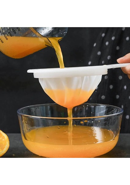 200 Mesh A Stili Soya Sütü Filtre Örgü Elek Süt Torbası Sıkma Suyu Izgara Kevgir El Unu Bal Süzgeç Filtre Arıcı Arı Kovanı Araçları 40A (Yurt Dışından)