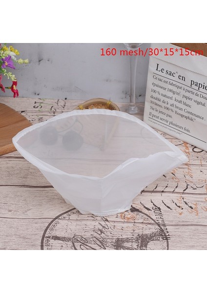Mavi Stil Dayanıklı Naylon Filtre Torbası Şarap Kahve Için Çok Fonksiyonlu Filtre Torbası Soya Sütü Suyu Çay Sıvı Filtre Torbası Mutfak Aksesuarları (Yurt Dışından)