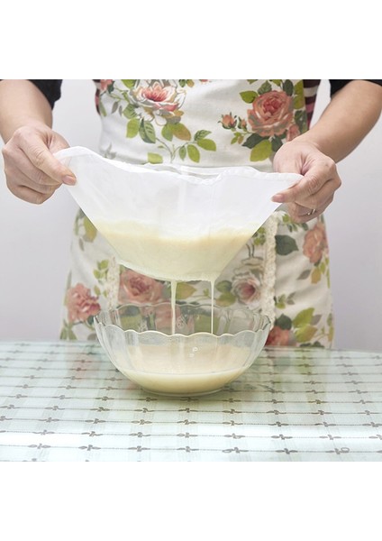 Mavi Stil Dayanıklı Naylon Filtre Torbası Şarap Kahve Için Çok Fonksiyonlu Filtre Torbası Soya Sütü Suyu Çay Sıvı Filtre Torbası Mutfak Aksesuarları (Yurt Dışından)
