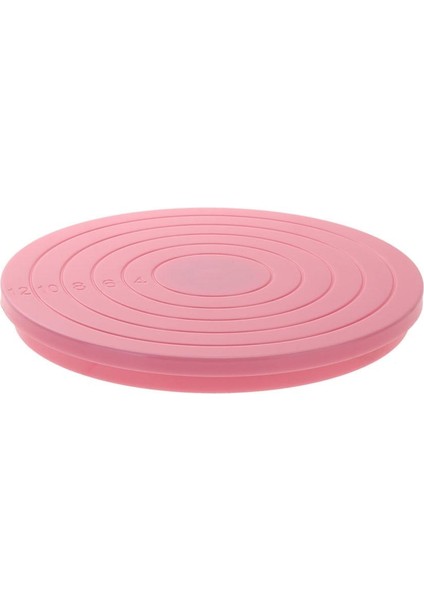 14CM Platform Stili Plastik Kek Tabağı Döner Döner Kaymaz Yuvarlak Kek Standı Kek Dekorasyon Döner Tabla Mutfak Dıy Tava Pişirme Aracı (Yurt Dışından)