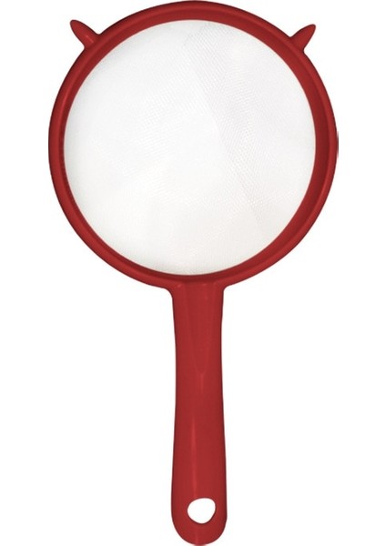 Kırmızı Stil Plastik Süzgeç Soya Sütü Suyu Erişte Elek Un Süzgeci Elek Sebze Durulama 9 cm 15 cm Mutfak Süzgeci (Yurt Dışından)