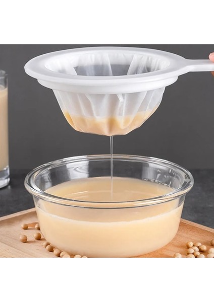 400 Ağ Stili Örgü Mutfak Ultra Ince Örgü Filtre Mutfak Naylon Örgü Filtre Soya Sütü Kahve Süt Yoğurt Için Spoouitable (Yurt Dışından) fırsatları