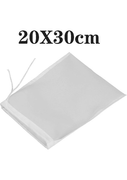 20X30CM 100MESH Stili Yeniden Kullanılabilir Somun Süt Torbası Naylon Filtre Örgü Yoğurt Filtre Net Peynir Süzgeç Gıda Mutfak Aletleri Için Özel Kumaş Çantalar (Yurt Dışından)