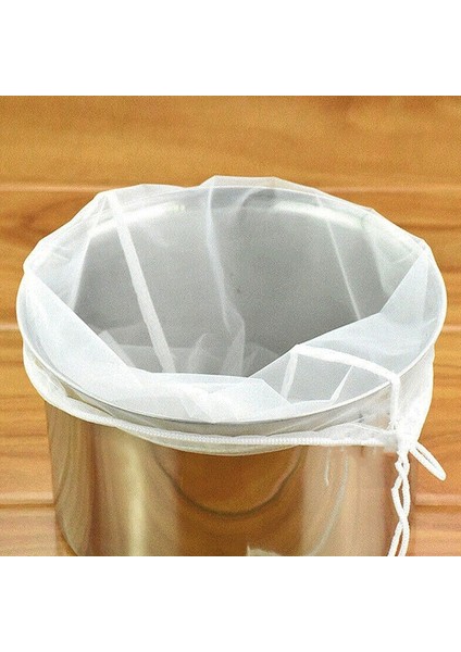 1 Adet Tarzı 20X30CM 3 Adet Yeniden Kullanılabilir Naylon Filtre Torbaları Soya Sütü Şarap Süzgeç Süt Somun Torbası Çay Kahve Yağı Yoğurt Filtresi Net Mesh Mutfak Gıda Filtresi Torbası (Yurt Dışından)