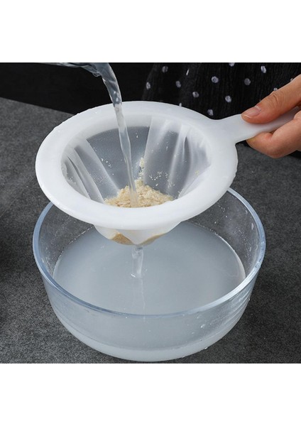 100 Ağ 30 x 45CM Stili Ultra-Ince Örgü Süzgeç Mutfak Naylon Örgü Filtre Kaşık Soya Sütü Mutfak Aletleri Aksesuarları Pişirme #4o (Yurt Dışından)