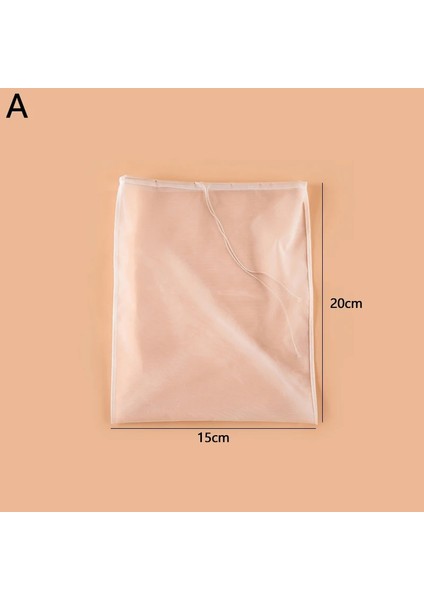 Bir Stil Gıda Sınıfı Yeniden Kullanılabilir Gıda Meyve Filtre Torbası Somun Süt Torbası Sıkma Suyu Izgara Örgü Filtre Elek Ham Çorba Örgü Filtre Torbası (Yurt Dışından)