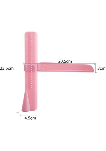 3 Adet Mor Tarzı Yeni Ayarlanabilir Kek Kazıyıcı Fondan Spatula Kek Kenarı Pürüzsüz Krem Dekorasyon Dıy Bakeware Sofra Mutfak Kek Aracı (Yurt Dışından)