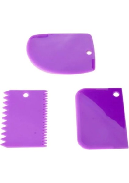 3 Adet Mor Tarzı Yeni Ayarlanabilir Kek Kazıyıcı Fondan Spatula Kek Kenarı Pürüzsüz Krem Dekorasyon Dıy Bakeware Sofra Mutfak Kek Aracı (Yurt Dışından) fiyatları