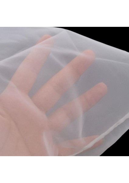 Resim Stili Olarak 30X28CM Somun Süt Torbası Yeniden Kullanılabilir Badem Sütü Torbası Süzgeç Ince Örgü Naylon Tülbent Cold Brew Kahve Filte Mesh (Yurt Dışından)