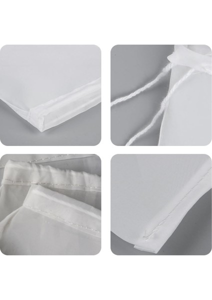 48X65CM Tarzı Yeniden Kullanılabilir Süzgeç Gıda Özel Somun Süt Kahve Torbası Örgü Ince Naylon Kumaş Peynir Çevre Dostu Ev Mutfak Ultra-Ince Filtre Torbası (Yurt Dışından)
