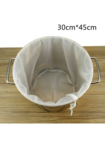 30X45CM Tarzı 100MESH 150MIKRON Yeniden Kullanılabilir Bira Bira Filtresi Mutfak Soya Sütü Suyu Filtreleri Gıda Süzgeç Torbası Örgü Çanta Naylon Ev Şarap Demleme Bira Filtre Torbaları (Yurt Dışından)
