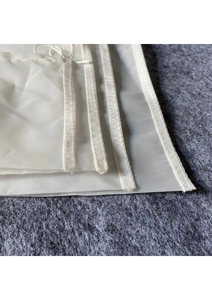 L 28X30CM Stili 1 Bilgisayar 5 Adet Somun Süt Torbası Yeniden Kullanılabilir Örgü Filtre Net Kahve Süt Çay Meyve Suyu Şarap Örgü Süzme Ot Sıvı Filtre Mutfak Aksesuarları (Yurt Dışından)