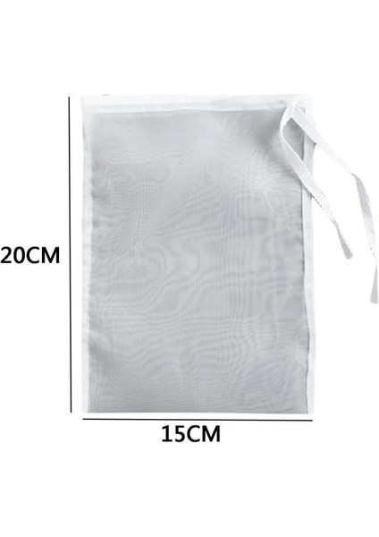 15X20CM Tarzı 200MESH Gıda Sınıfı Naylon Filtre Torbası Net Örgü Çay Bira Süt Kahve Yağı Filtrasyon Süzgeç Örgü Mutfak Filtre Kumaş Çanta (Yurt Dışından)