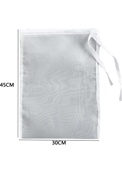 30X45CM Tarzı 200MESH Gıda Sınıfı Naylon Filtre Torbası Net Örgü Çay Bira Süt Kahve Yağı Filtrasyon Süzgeç Örgü Mutfak Filtre Kumaş Çanta (Yurt Dışından)