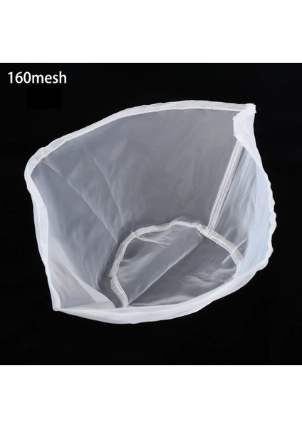 160 Örgü Stili S Beden Örgü Naylon Kase Şekli Filtre Torbası Somun Süt Kahve Suyu Soya Sütü Tülbent Filtre Torbası Süzgeç Yeniden Kullanılabilir Kevgir (Yurt Dışından)
