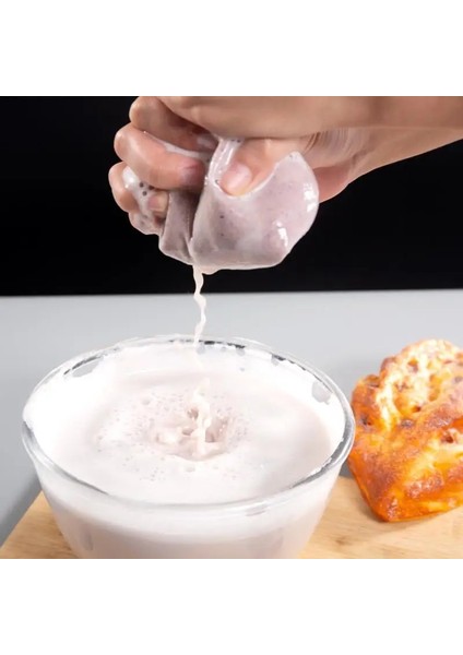 Naylon Tarzı Yeniden Kullanılabilir Gıda Süzgeç Çantası Soya Sütü Suyu Süzgeç Gazlı Bez Çanta Örgü Çanta Thermomix Machin Için 120 Mesh (Yurt Dışından)