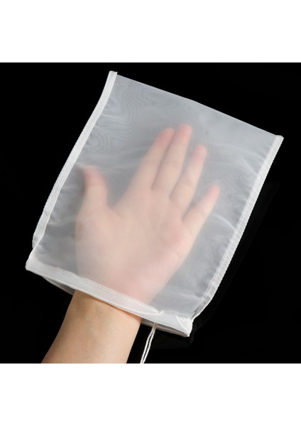 33X33CM Tarzı 5 Boy Naylon Ince Örgü Somun Süt Torbası Yeniden Kullanılabilir Badem Sütü Torbası Süzgeç Ince Örgü Naylon Tülbent Cold Brew Kahve Filtresi (Yurt Dışından)