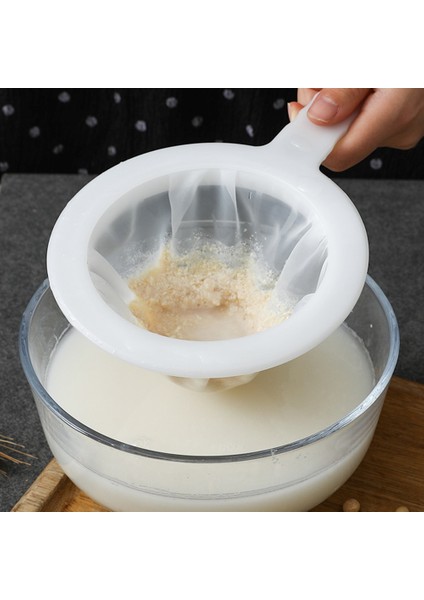 400 Ağ Stili Mesh Ultra-Ince Örgü Süzgeç Mutfak Naylon Örgü Filtre Kaşığı Soya Sütü Kahve Süt Suyu Için Uygun (Yurt Dışından)